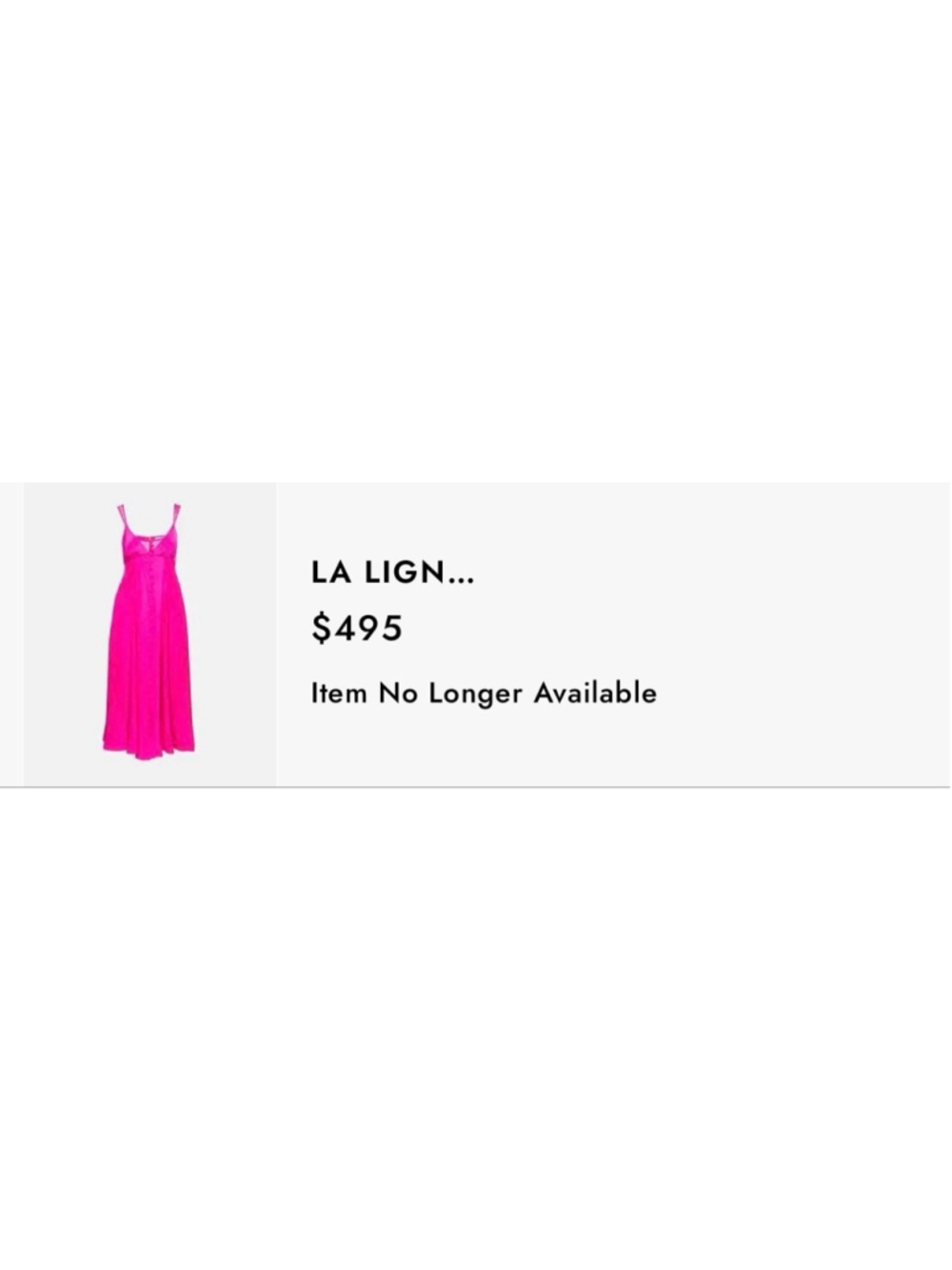 NWT LA LIGNE Pink Silk Midi Dress L - Picture 5 of 16
